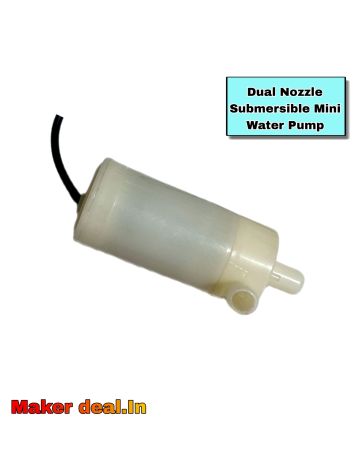 Dual Nozzle submersible Mini Water Pump